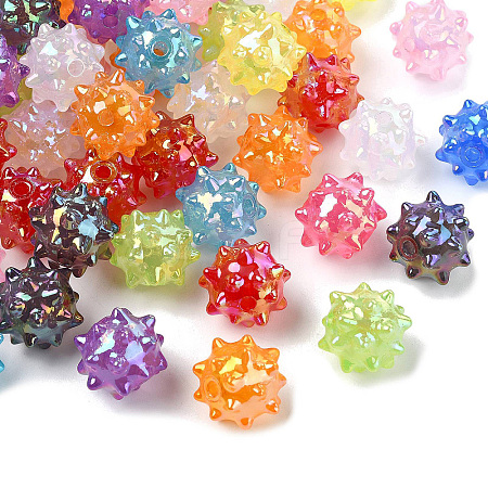 UV Plating Acrylic Beads MACR-CJC0004-27-1
