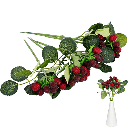 5Pcs Plastic Simulation Fruit DJEW-PH0001-88-1