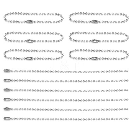 201 Stainless Steel Hanging Tag Chains STAS-N119-02D-P-1