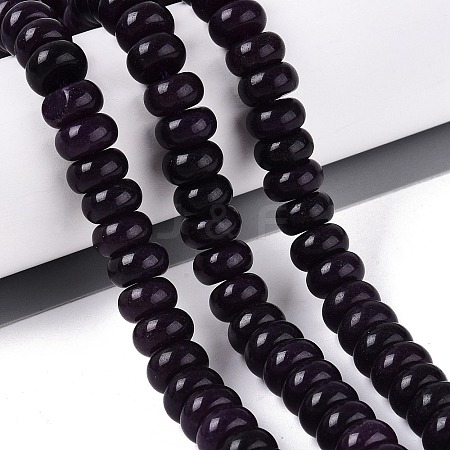 Natural White Jade Beads Strands G-Q613-01F-22-1