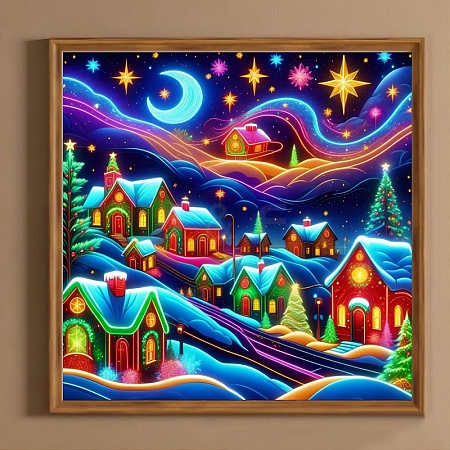 Christmas Series DIY Diamond Painting Kit DIY-B078-02-1