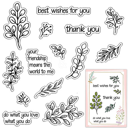 Custom PVC Plastic Clear Stamps DIY-WH0439-0094-1