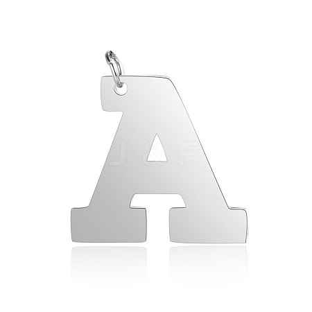 Tarnish Resistant 201 Stainless Steel Pendants STAS-S105-T585S-A-1