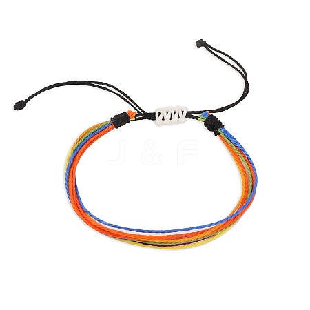 Colorful Wax Thread Bracelets GN8006-2-1