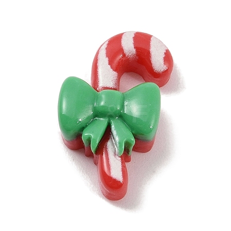 Opaque Christmas Theme Resin Cabochons RESI-H162-06H-1