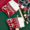 3Pcs 3 Styles Wool Yarn Knitted Hanging Christmas Stockings FEPA-SP0001-04B-3