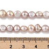 Natural Cultured Freshwater Pearl Beads Strands PEAR-A006-04F-5