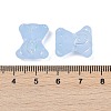 Frosted Transparent Acrylic Beads OACR-P029-20B-04-4