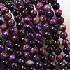 Natural Tiger Eye Beads Strands G-F561-6mm-B07-7