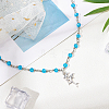 Olycraft Handmade Glass  Beaded Chains AJEW-OC0001-77-7