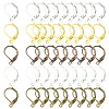 100Pcs Brass Leverback Earring Findings KK-YW0003-37AB-2
