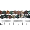 Natural Indian Agate Beads Strands G-K359-C14-01-5