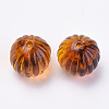 Acrylic Corrugated Beads X-OACR-S016-28-1