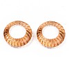 Transparent Acrylic Finger Rings LS-RJEW-T010-05G-3