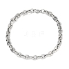 6MM 304 Stainless Steel Oval Link Chain Bracelets SA-CBA2696-19P-4