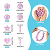 24Pcs 4 Styles Acrylic Beads Sets OACR-TA0002-84B-4