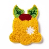 Christmas Bell Cloth Snap Hair Clips LS-PHAR-G003-10-1