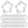 100Pcs Rack Plating Brass Bead Frames KK-SP0002-26S-1