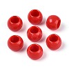 Opaque Acrylic Beads SACR-N018-05F-1