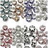 10Pcs Alloy Rhinestone European Beads CPDL-YW0001-02A-2