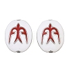 Brass Enamel Beads KK-CBA7BFE-01P-03-1