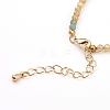 Natural Apatite Beaded Bracelets BJEW-JB05936-3