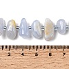 Natural Blue Lace Agate Beads Strands G-L649-A02-01-5