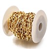 Rectangle Brass Link Chains CHC-Q020-03G-2