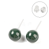 Hypoallergenic Bioceramics Zirconia Ceramic Stud Earrings EJEW-C111-01C-1