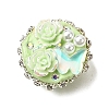 Handmade Polymer Clay Rhinestone Beads CLAY-Z005-03D-1