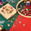 40Pcs 20 Style Christmas Rack Plating Alloy Enamel Pendants ENAM-TA0001-54-5