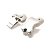 304 Stainless Steel Magnetic Clasps STAS-R140-16P-01-2