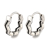 316 Surgical Stainless Steel Hoop Earrings EJEW-D096-12AS-17-1