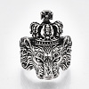 Alloy Cuff Finger Rings RJEW-T006-36-2