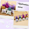 25Pcs Printed Cotton Organza Dried Flower Storage Drawstring Bags with Ribbon ABAG-SP0001-56A-7
