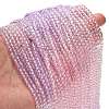Transparent Painted Glass Beads Strands X1-DGLA-A034-T4mm-A05-2