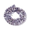 Natural Chevron Amethyst Beads Strands G-P428-04A-6mm-1