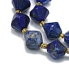 Natural Lapis Lazuli Beads Strand G-I376-C04-01-3