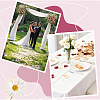 300Pcs Polyester Artificial Rose Flower Petals FIND-CN0002-43C-5