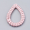 Handmade Spray Painted Reed Cane/Rattan Woven Linking Rings X-WOVE-N007-05E-3