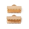 304 Stainless Steel Ribbon Crimp Ends STAS-E471-05K-G-1