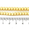 Electroplated Synthetic Non-Magnetic Hematite Beads Strands G-H020-I01-02-4