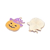 Halloween Theme Alloy Enamel Pendants PALLOY-N176-30-RS-2