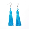 Polyester Tassel Earrings EJEW-JE04452-03-1