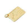 Brass Pendants KK-H206-02C-G-2