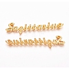 Golden Plated Alloy Cabochons PALLOY-WH0068-08C-1