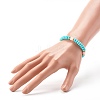 Handmade Polymer Clay Beads Stretch Bracelets BJEW-JB06497-4