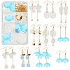 SUNNYCLUE DIY Flower Drop Earring Making Kits DIY-SC0018-71-1