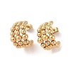 304 Stainless Steel Stud Earrings EJEW-S227-21G-1