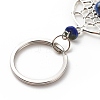 Natural Lapis Lazuli Keychain KEYC-JKC00346-05-4